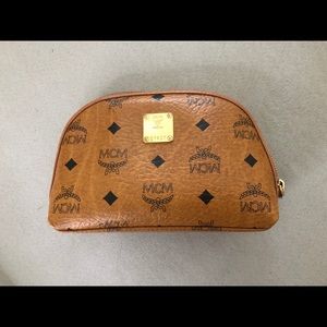 AUTHENTIC MCM MAKEUP/TOILETRY POUCH